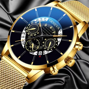 2020 de Lux Ultra Subțire Impermeabil Bărbați Calendar Ceas din Oțel Inoxidabil Anti-albastru Ceasuri Bărbați Ceasuri Cuarț Reloj Hombre