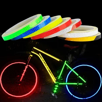 Bicicleta Autocolante Reflectorizante pentru Biciclete Lumini Janta Vorbit Clip Ciclism Bandă Reflectorizantă Biciclete MTB Autocolant de Siguranță Accesorii pentru Biciclete
