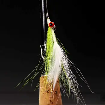 Bimoo 12buc/set #4 #2 Haydon Minnow din Oțel Inoxidabil Cârlig Muste Pescuit de apă Sărată & de apă Dulce, Pescuit la Muscă Artificială Nada Momeala