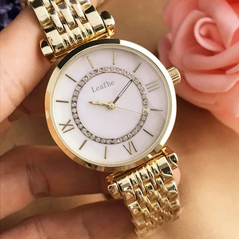 Brand De Moda Doamnelor Ceasuri Argint Aur Inoxidabil Fluture Incuietoare Cuarț De Fete Celebre Femei Ceas Montre Femme Reloj