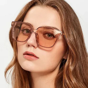 Cadru pătrat ochelari de Soare Femei Bărbați Vintage Gafas de Lux de Designer pentru Bărbați Ochelari de Soare Lunetă Ochelari oculos feminino Ochelari