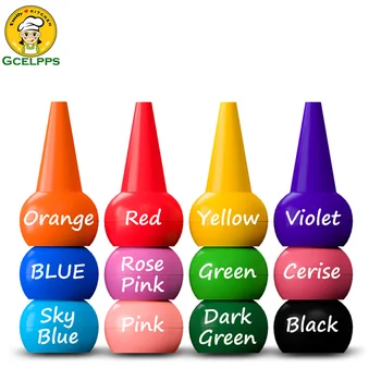 Creioane cerate Deget de Colorat Creioane în condiții de Siguranță și Non-toxice, 12 Culori Desen Copilul Creioane colorate Costum pentru Copii Practica Pictura