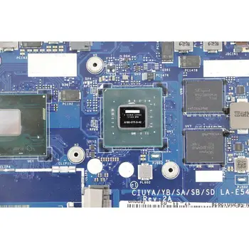 De Lucru Placa de baza CIUYA/YB/SA/SB/SD LA-E541P 5B20Q12978 w/ i7-8550U CPU + 940MX GPU pentru Lenovo IdeaPad Flex 5 1570 15.6