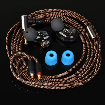 DIY MMCX SE215 stereo de 3,5 MM Hi-FI gratuit În ureche Căști Cu Cablu Separat cască Pentru Shure SE535 MMCX pentru căști
