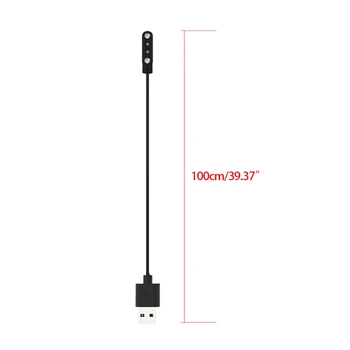 H7JA Încărcător pentru iWO W26 40MM 44MM Pro Ceas Inteligent de Încărcare Cablu 2 Pini Magnetic de Adsorbție în condiții de Siguranță Portabil Performanță Rapidă