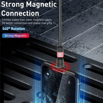 Lovebay 0,5 M/1M/2M de Încărcare Magnetic Cablu USB de Tip C, Cablu Magnetic Cablu Micro Cablu de încărcare pentru iPhone Huawei Samsung