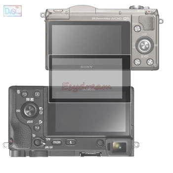 Margine neagră 3M Sticla Ecran LCD de Protector Guard Cover Pefect pentru Sony A6500 A5100 NEX 3N ILCE-6500 NEX-3N Concavă Ecran