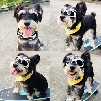 Mini Fierbinte Moda Câine Ochelari De Soare Ochelari De Soare Ochelari De Companie Ochi Purta Catelus De Protecție A Ochilor Câini Drăguț Decor În Aer Liber Ochelari 2021