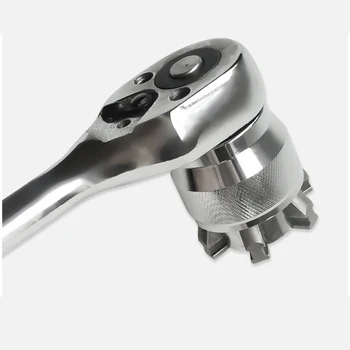 Mintiml Cheie tubulară de 3/8 inch Drive 10-19 mm Reglabil Hex Soclu Universal Cuplu Clichet Adaptor de Priza Cheie Instrumentul de Reparare