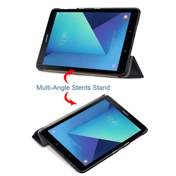 MTT Marmură Caz Pentru Samsung Galaxy Tab S2 S3 Tab a 9.7 T810 T820 Tab S2 de 8 inch T710 Stativ Magnetic Flip Smart husa pentru Tableta Funda