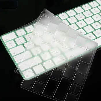 Noul Keyboard Cover pentru Apple Imac 24inch Wireless Magic Tastatură Numerică Wireless Silicon Ue Ne-a Unit Protector Cheie