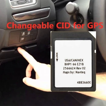 OEM/ODM Card de Memorie SD Card de Sprijin Navigare, Scrierea Codului, de Mare Viteză Schimba CID Navigare GPS Harta Doar o singură Dată