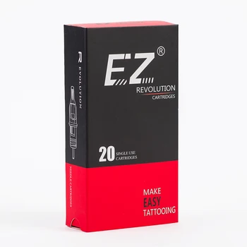 Original EZ Revoluție Cartuș de Tatuaj Ace Magnum Curbata Deschide Plat Sfaturi #12 0.35 mm pentru cartus mașină Mânere 20 buc /cutie