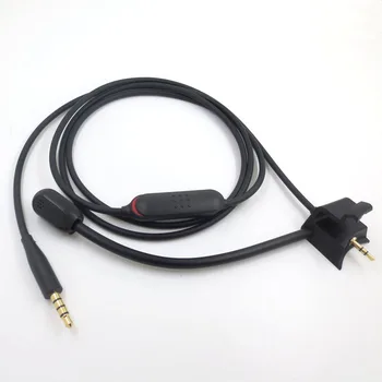 Potrivit pentru BOSE QC35II Detasabila Jocuri Anulare a Zgomotului Căști setul cu Cască Microfon Joc Cască Cablu