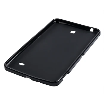QIJUN tab4 7.0 Silicon Tabletă Inteligentă Capacul din Spate Pentru Samsung Galaxy Tab 4 7.0 inch SM-T230 T231 T235 rezistent la Socuri Bara de protecție Caz