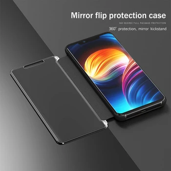 Smart Mirror View Pentru Samsung Galaxy A40 A50 A70 capacul de protecție fundas capa coque pentru A405 A505 A705 F/DS/U/N