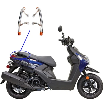SMOK Motocicleta Scuter Accesorii din Oțel Inoxidabil Scaunului Pasagerului din Spate Mâner Apuca Bara Suport Pentru Yamaha BWS X 125