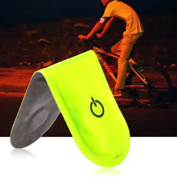 În aer liber LED Lumină de Siguranță Reflectorizante Magnet Clip Pe Strobe Execută Bicicleta de Mers pe jos de Ciclism pentru ciclism biciclete fierbinte