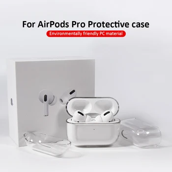 Capac De Silicon Pentru Airpods Pro Cască Coque Moale Protector Fundas Airpods Pro Caz De Aer Păstăi Acoperă Earpods Apple Airpod Caz