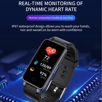 Ceas inteligent Bărbați Femei Smartwatch Heart Rate Monitor de Presiune sanguina Fitness Tracker Ceas Brățară Inteligentă Pentru Android Și IOS