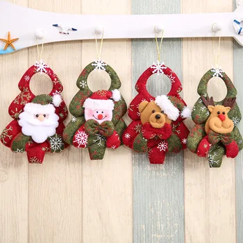 Decoratiuni de craciun pentru Casa Minunat Chip de păpușă Agățat Pandantiv Pom de Crăciun DIY Decor Ornamente de Crăciun Cadouri de Anul Nou pentru Copii