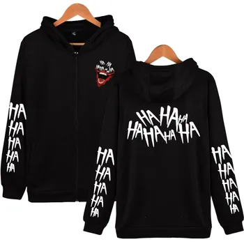 HaHa joker 2D Imprimare Tricou Hanorace Bărbați și Femei Hip Hop Amuzant Toamna Streetwear Haina Haina Pentru Cupluri Haine