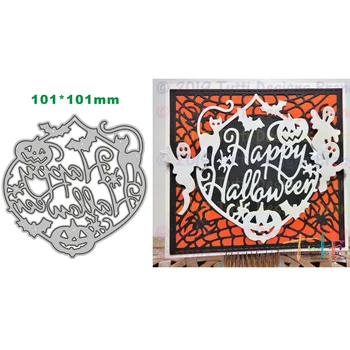 Halloween serie 2021 Tăiere a Metalelor, Matrițe, pentru DIY Scrapbooking Album Decorative Embosare Hartie manuala Carduri Cadou