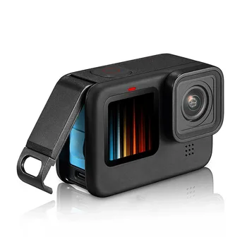 Husa silicon pentru GoPro Hero 10 9 Negru Temperat Pahar Ecran Protector de Film de Protecție Capac Obiectiv Capac pentru Go Pro 9 Accesorii