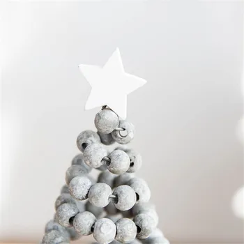Lemn Natural de Culoare Ornamente pentru Pomul de Craciun Creative Nordic Uri din Lemn Decorare Pom de Crăciun pentru Acasă 2022 Cadou de Anul Nou