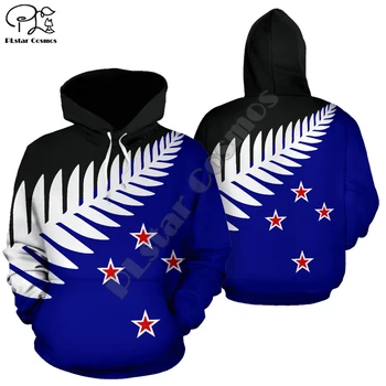 NewFashion Noua Zeelandă Trib Maori Aotearoa Steagul Țării Retro Tatuaj Trening Barbati/Femei Pulover de Streetwear 3DPrint hanorace 15