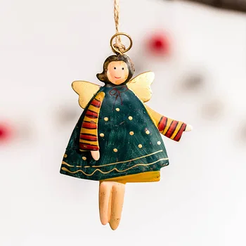 NOI Înger de Crăciun Ornamente de Fete Înger de Crăciun Agățat Pandantiv Decoratiuni pentru Pomul de Craciun Petrecere de Anul Nou Decoruri Navidad Cadou