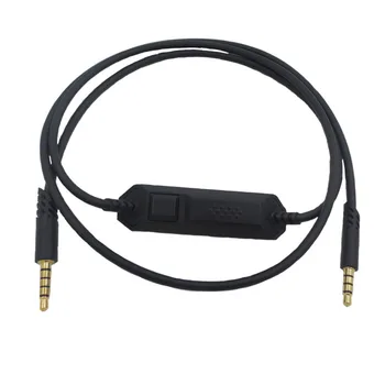 Pentru Logitech Astro A10 A40 jocuri cască audio cablu Audio Microfon încorporat de Control al Volumului de Sârmă de 1 m