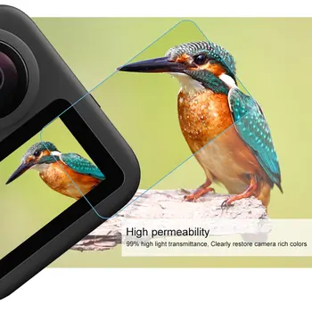 PULUZ Sticla Display Ecran LCD de Protector Caz Acoperire Pentru GoPro Max Go pro Sport de Acțiune aparat de Fotografiat Film Protector Accesoriu
