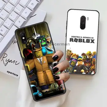 Robloxes Jocul Caz Pentru Xiaomi Mi Poco X3 NFC M3 F1 Nota 10 Pro 5G 9T Carcasa 10T CC9 9 SE 8 Lite Telefon Coque Fundas