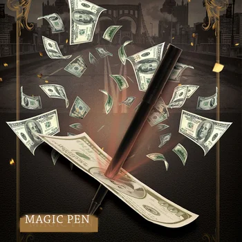 Truc Stilou Amuzant Magic Pen hai Să ne Prefacem că a Spart Banii de Hârtie Magician Jucărie Pen